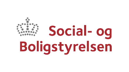 Social- og Boligstyrelsens logo i farver